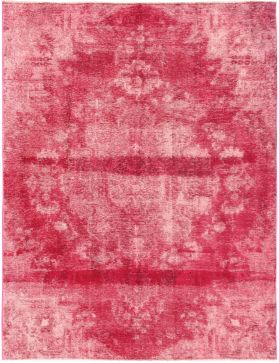 Persischer Vintage Teppich 309 x 206 rot