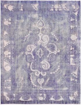 Persischer Vintage Teppich 314 x 244 blau