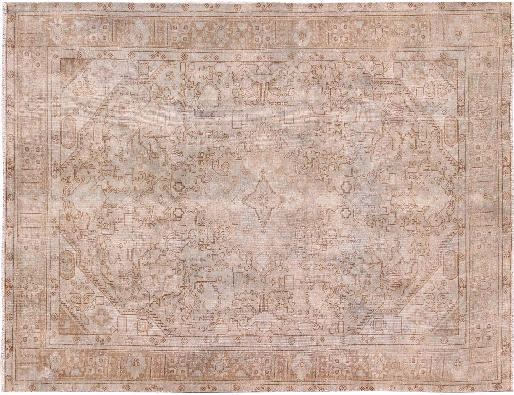 Persischer Vintage Teppich  grün <br/>295 x 204 cm