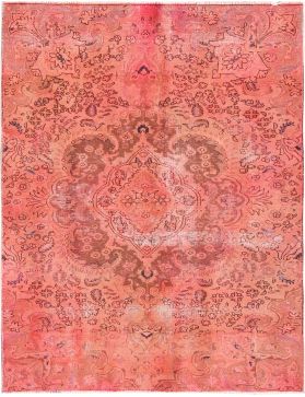 Tappeto vintage persiano 228 x 143 rosso