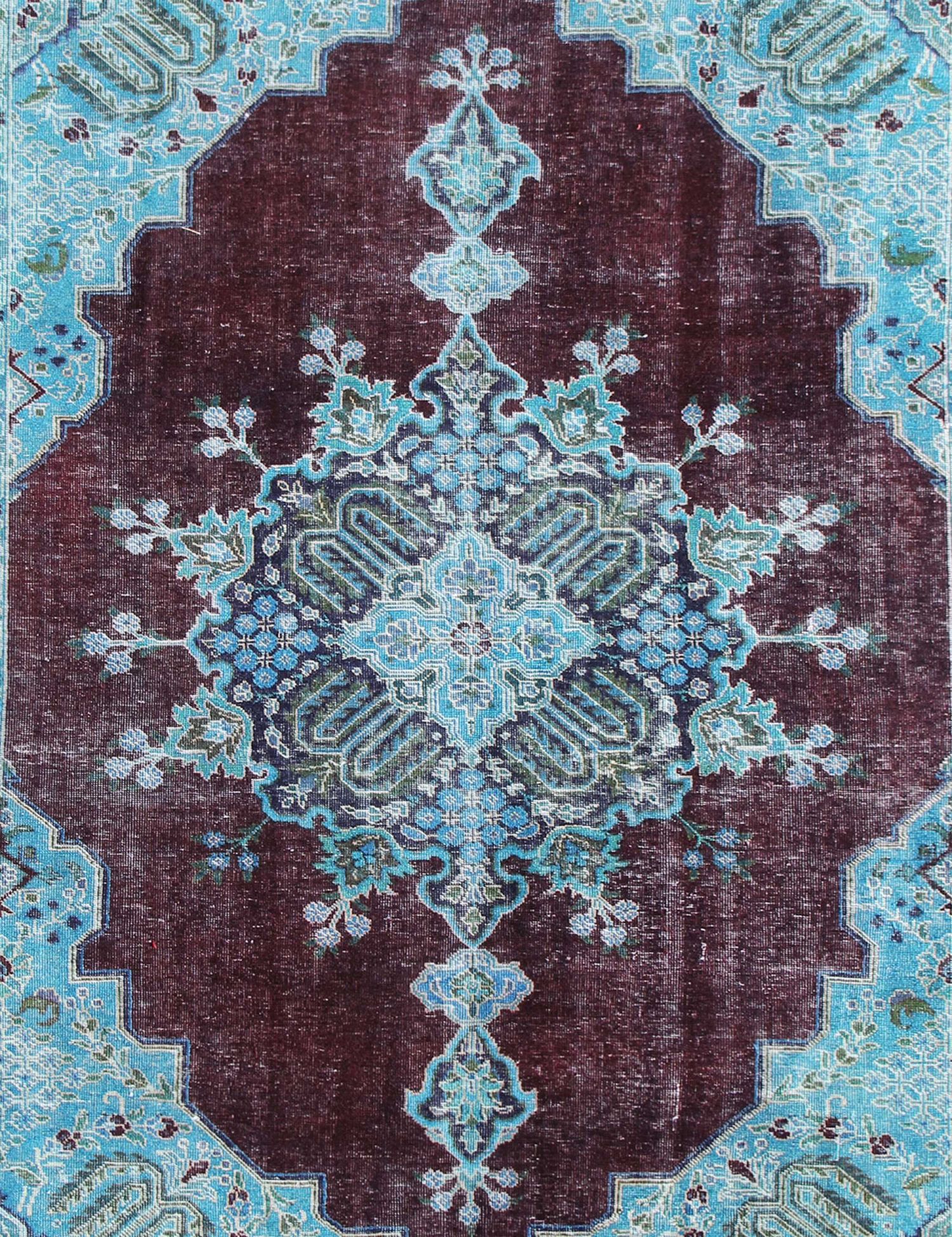 Alfombra persa vintage  azul <br/>290 x 200 cm