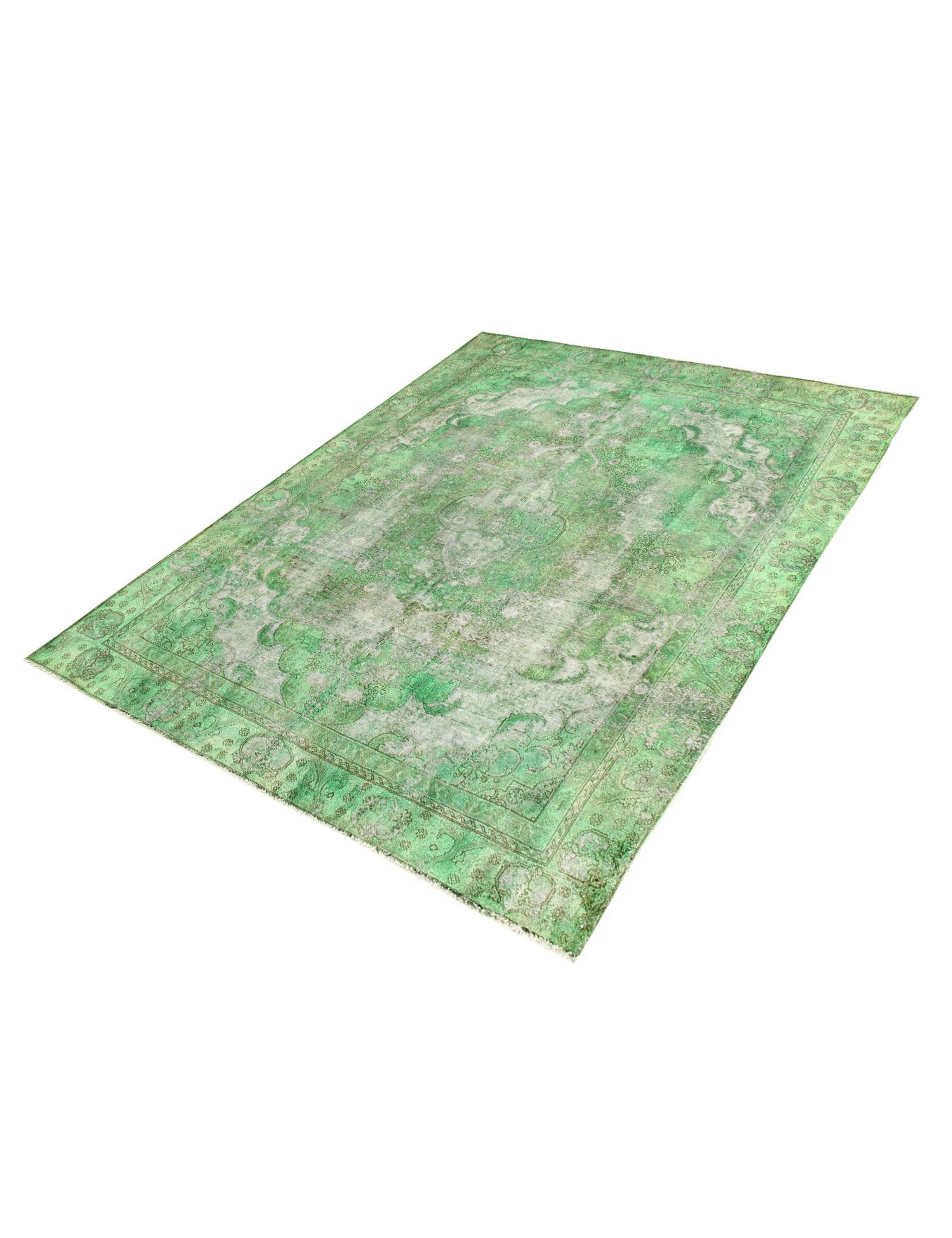 Retro Perserteppich  grün <br/>351 x 267 cm