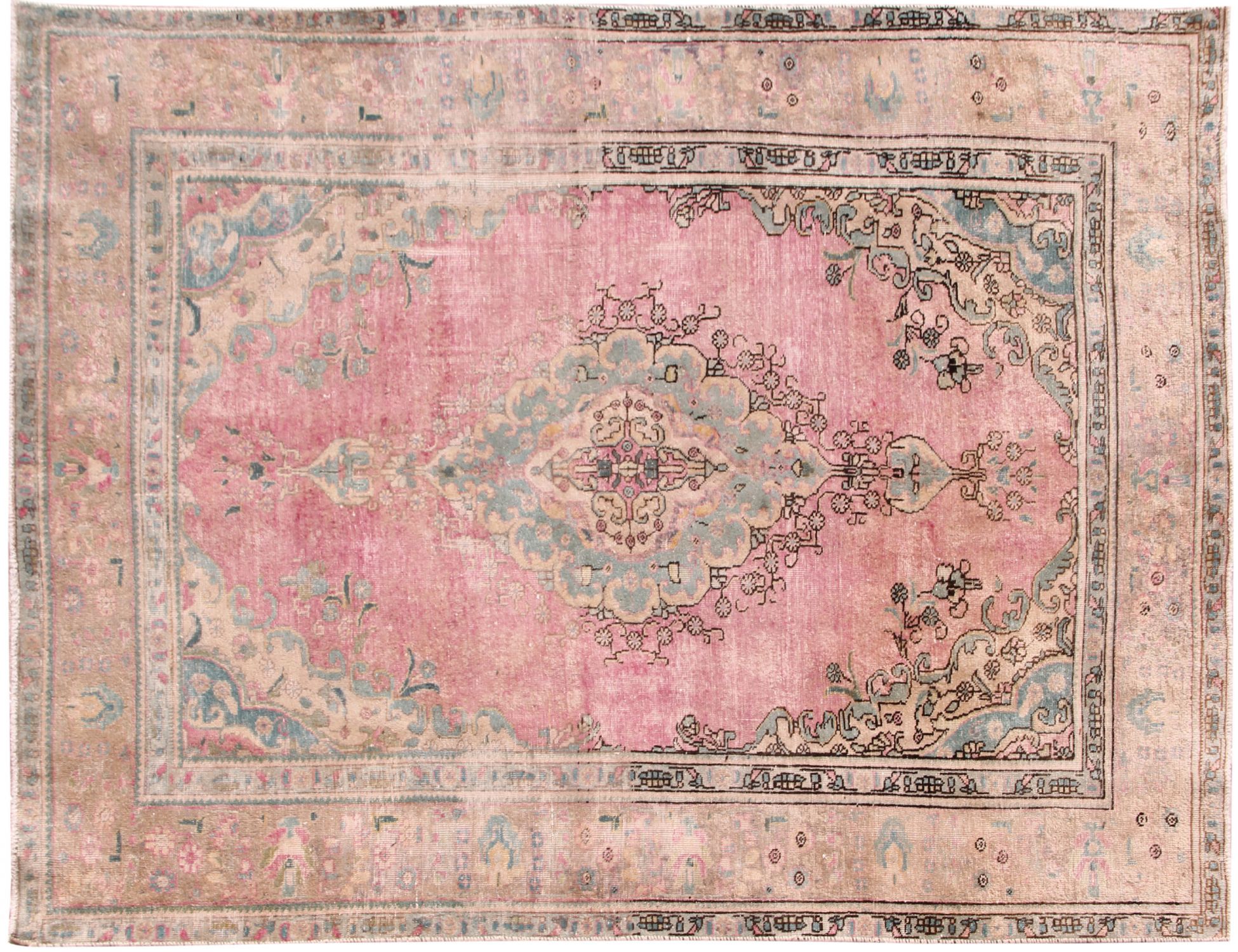Tappeto vintage persiano  beige <br/>300 x 200 cm