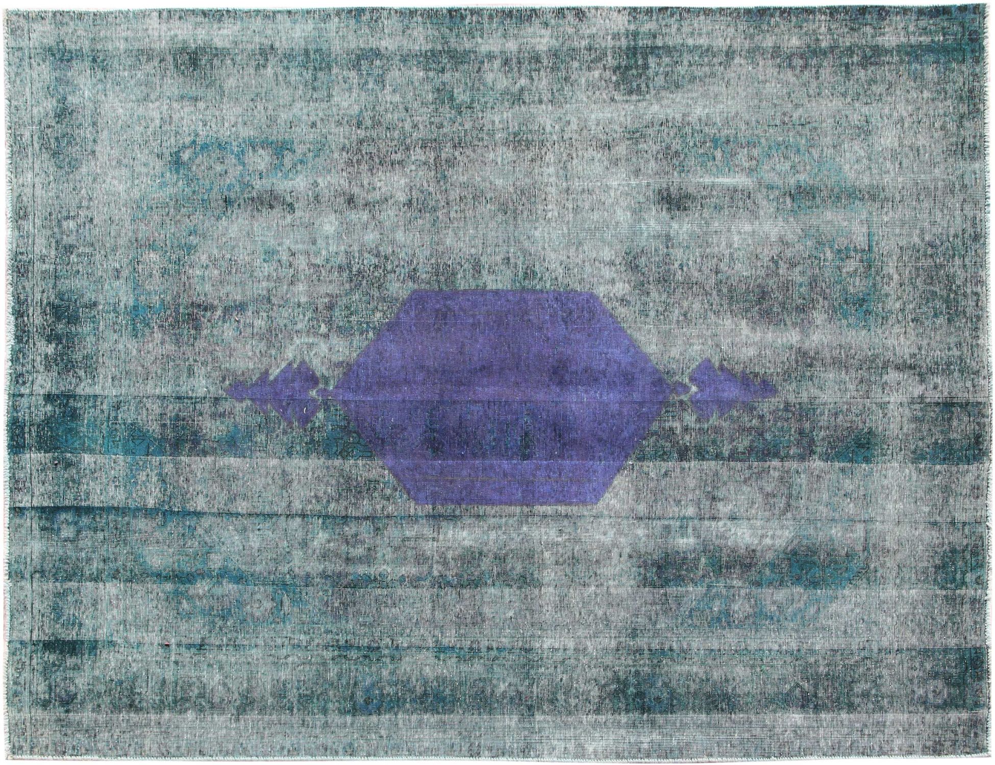 Persischer Vintage Teppich  türkis <br/>283 x 190 cm