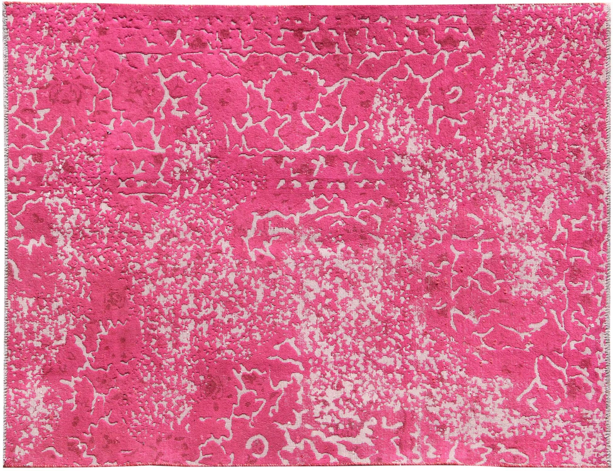 Tappeto vintage persiano  rosa <br/>159 x 127 cm