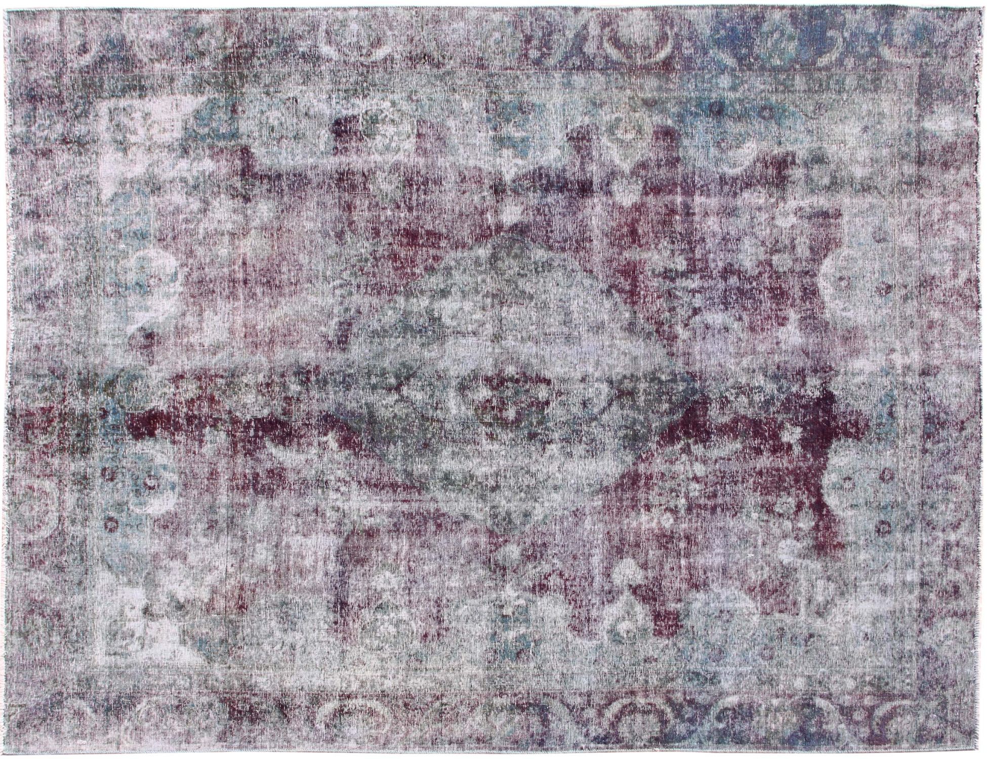 Persischer Vintage Teppich  grün <br/>347 x 275 cm