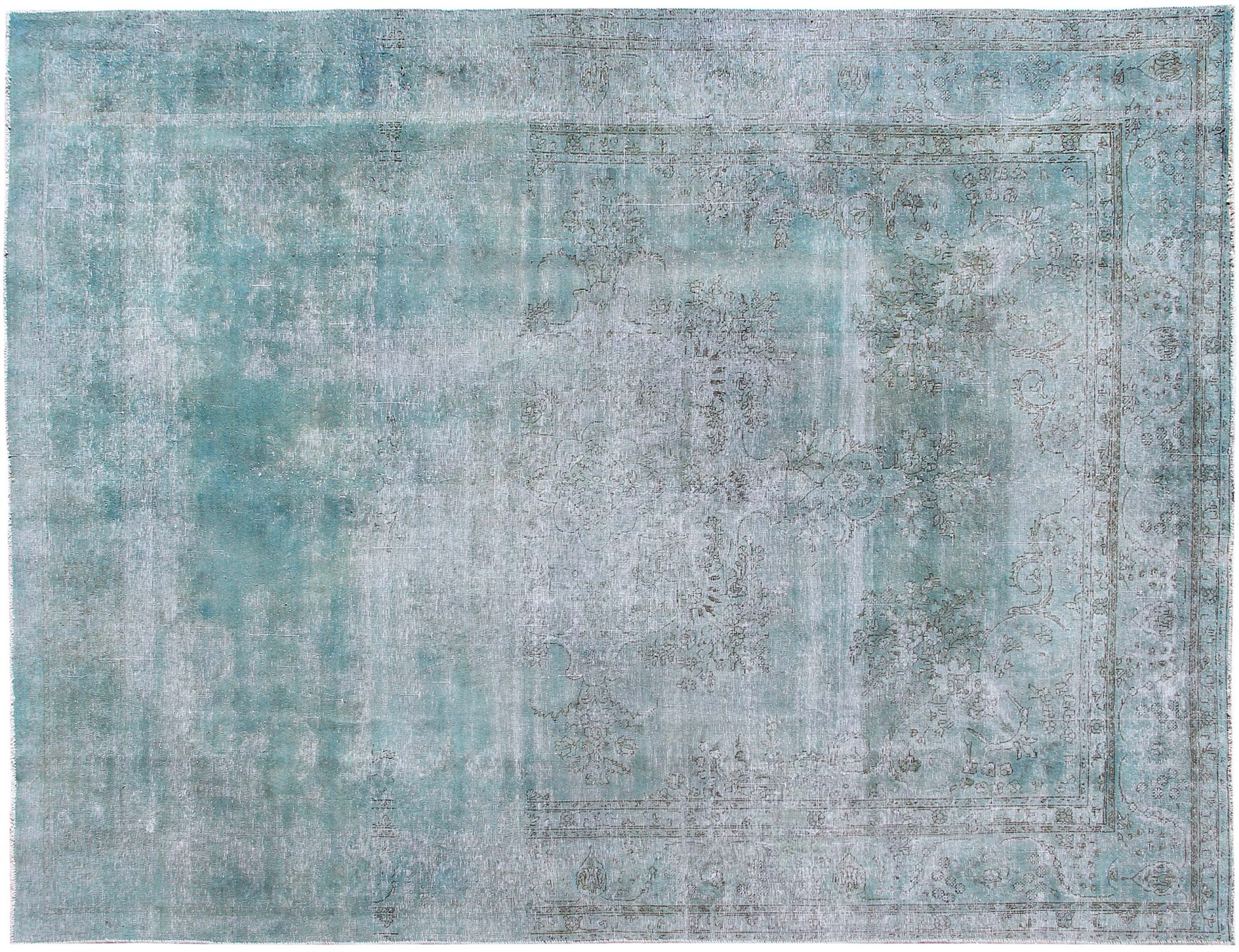 Persischer Vintage Teppich  blau <br/>390 x 270 cm
