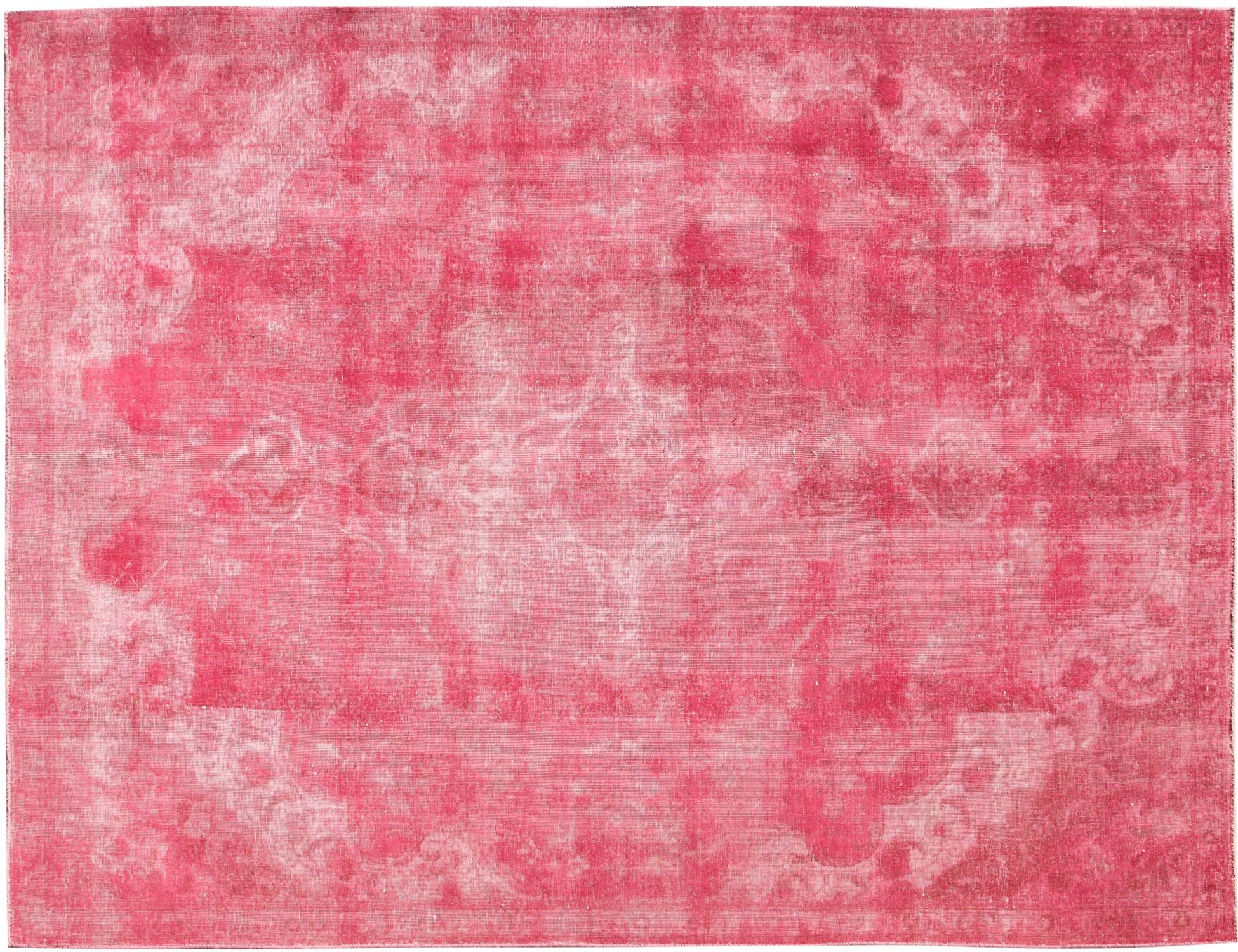 Alfombra persa vintage  rosa <br/>323 x 230 cm