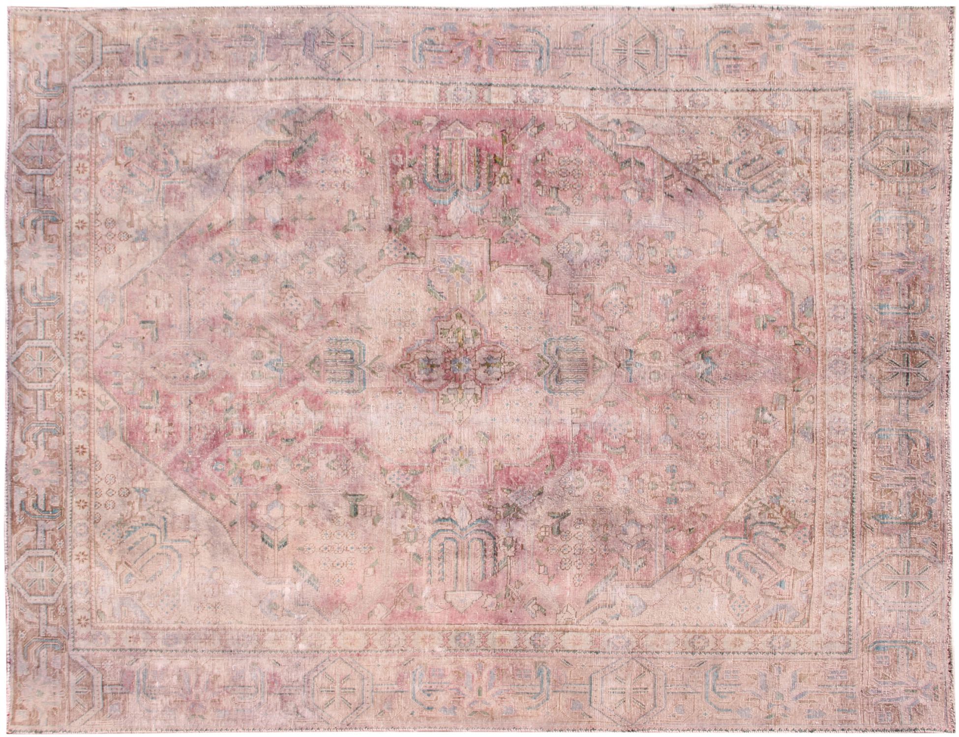 Perzisch Vintage Tapijt  grijs <br/>340 x 266 cm