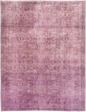 Alfombra persa vintage 390 x 220 púrpura