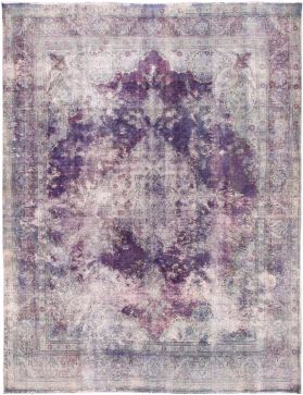 Alfombra persa vintage 377 x 287 púrpura