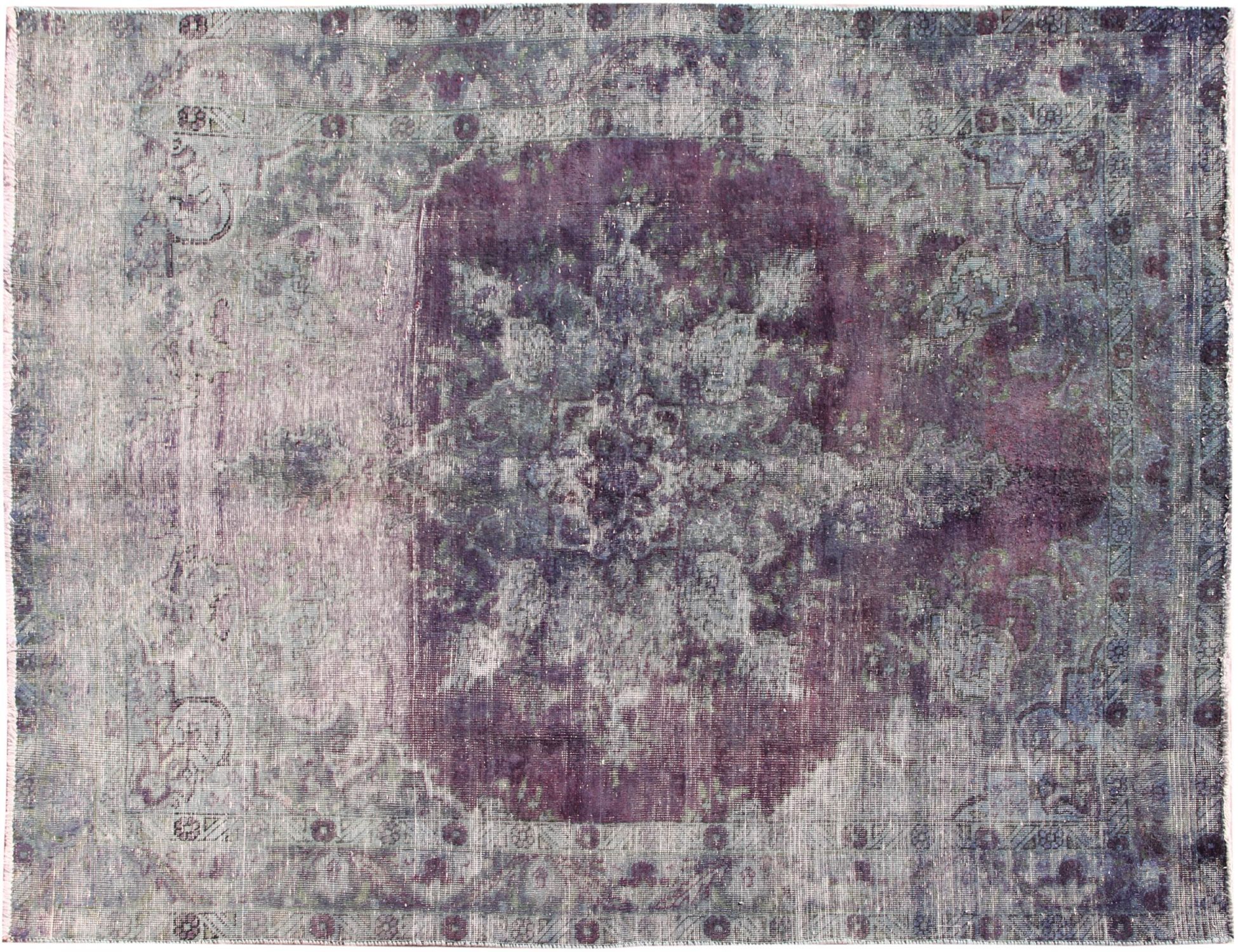 Persischer Vintage Teppich  grün <br/>275 x 197 cm