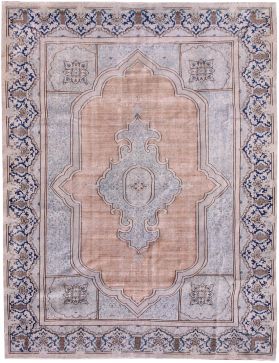 Persischer Vintage Teppich 490 x 298 blau