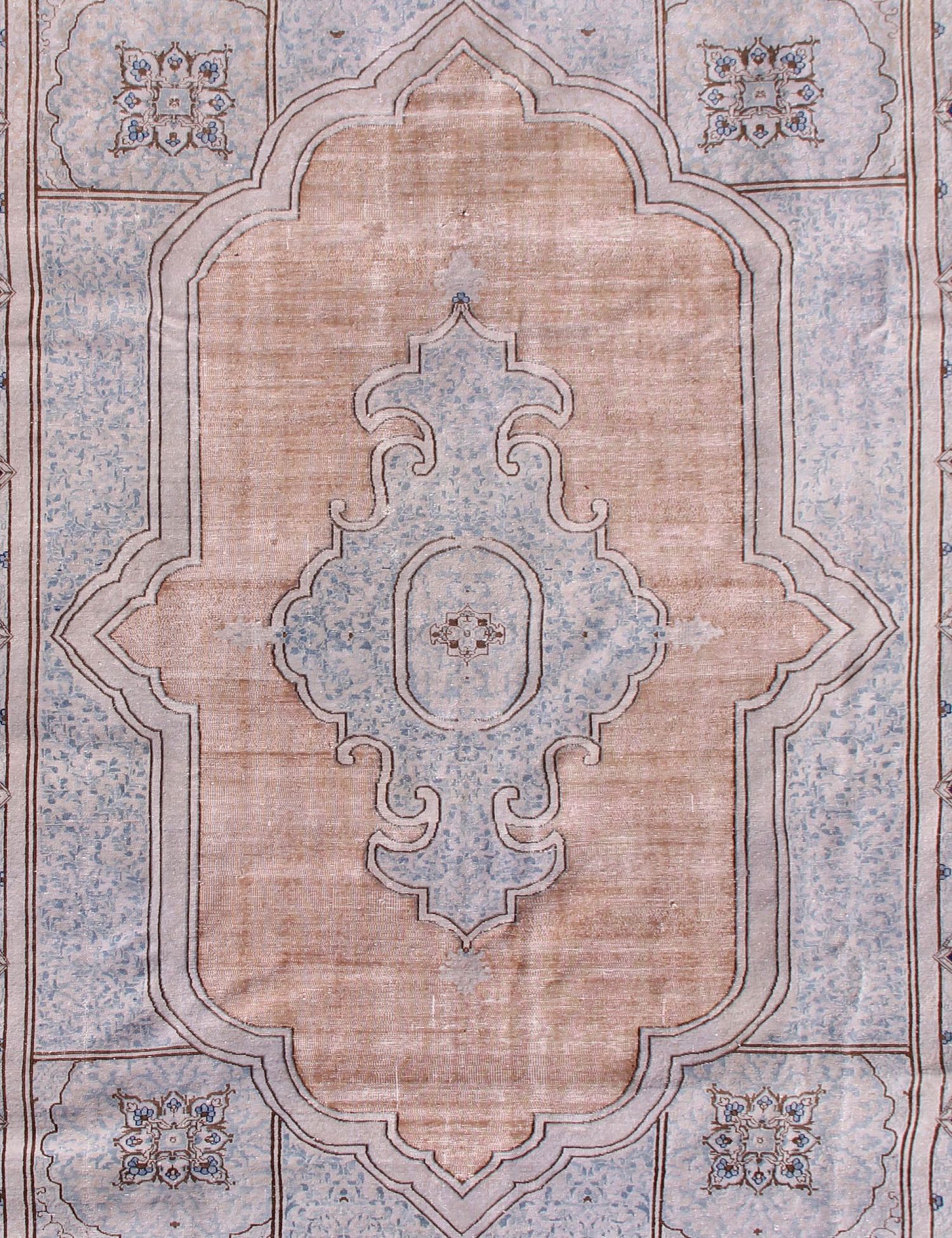 Tappeto vintage persiano  blu <br/>490 x 298 cm