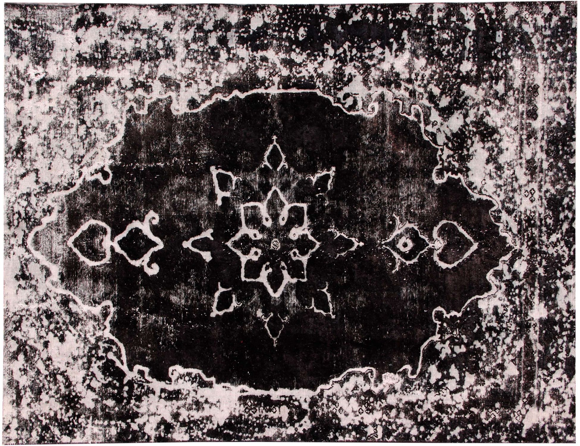 Perzisch Vintage Tapijt  zwarte  <br/>265 x 173 cm