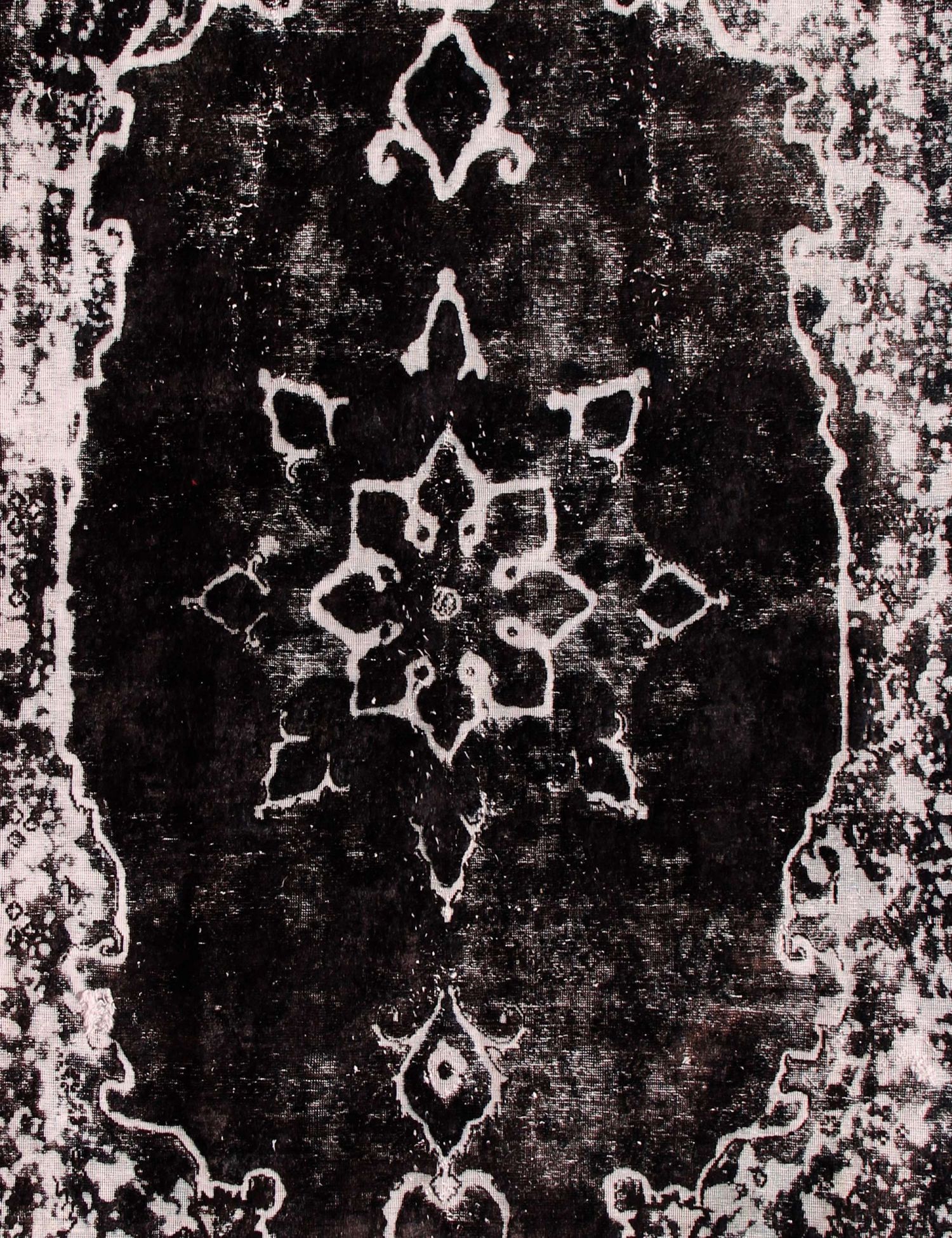 Persischer Vintage Teppich  schwarz <br/>265 x 173 cm