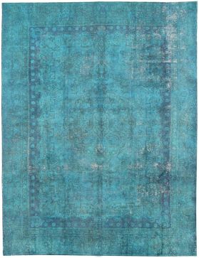 Tappeto vintage persiano  turchese <br/>389 x 281 cm