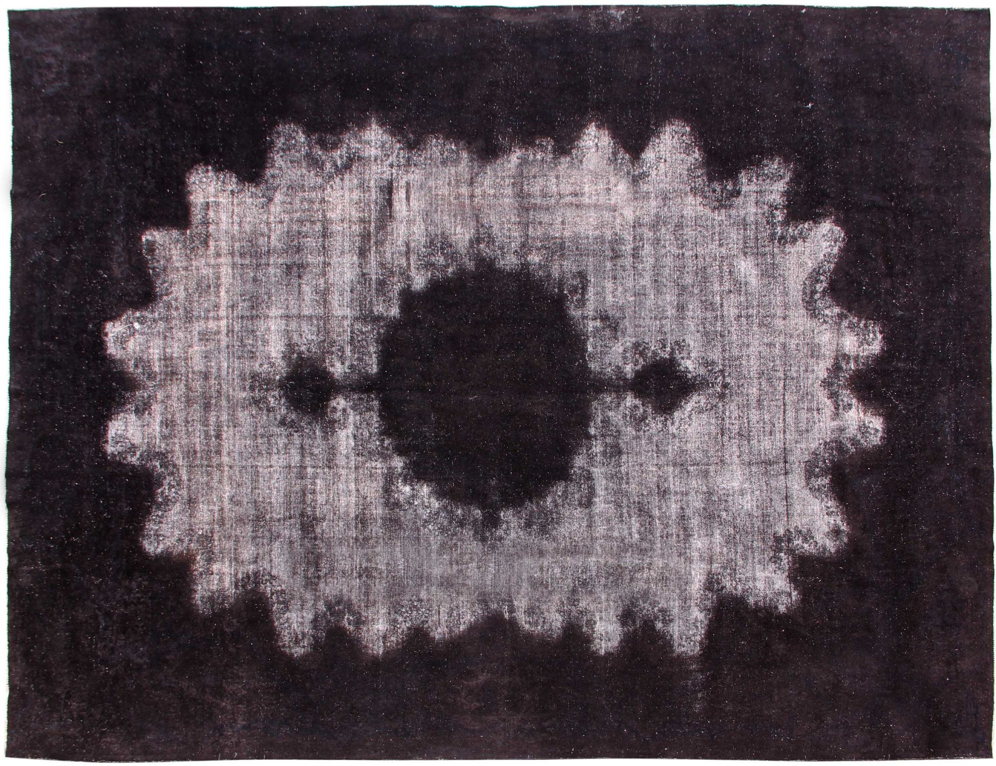 Persischer Vintage Teppich  schwarz <br/>523 x 353 cm