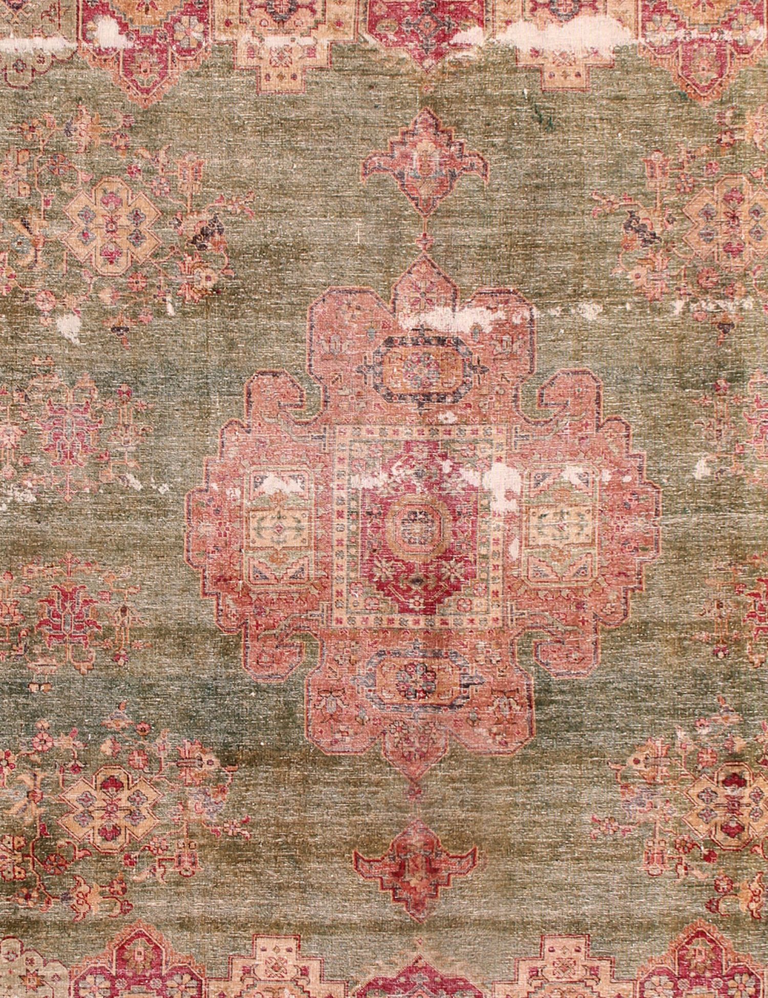 Tappeto vintage persiano  beige <br/>362 x 262 cm