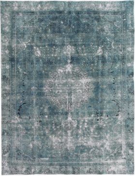 Persischer Vintage Teppich 314 x 222 türkis