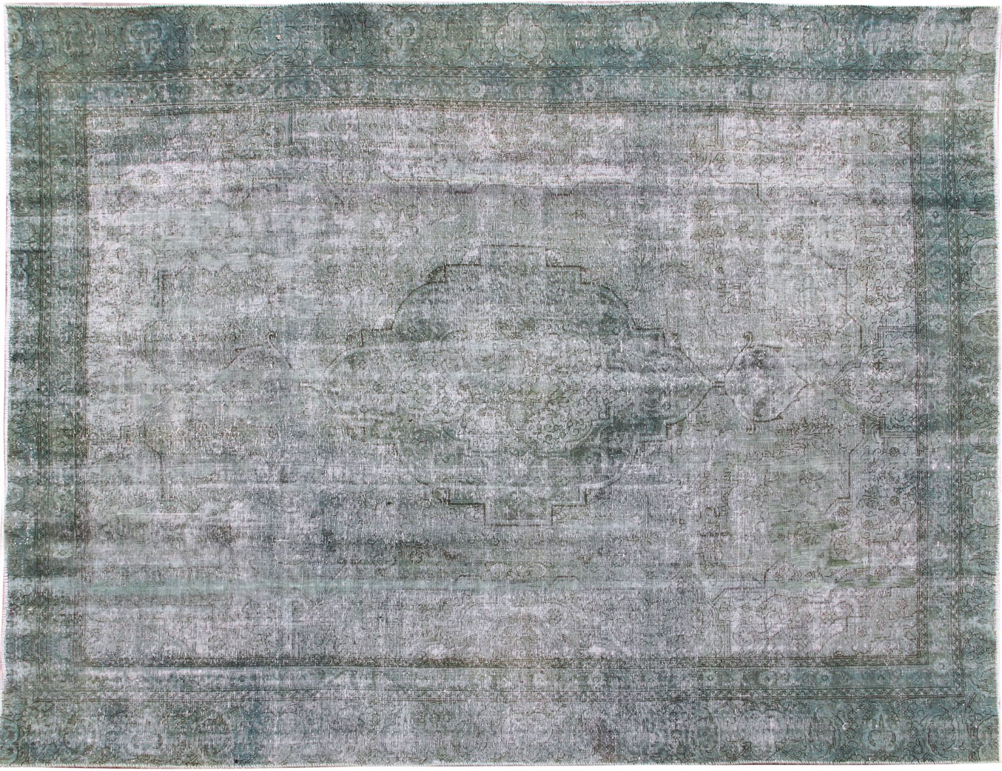 Persian Vintage Carpet  green  <br/>320 x 254 cm
