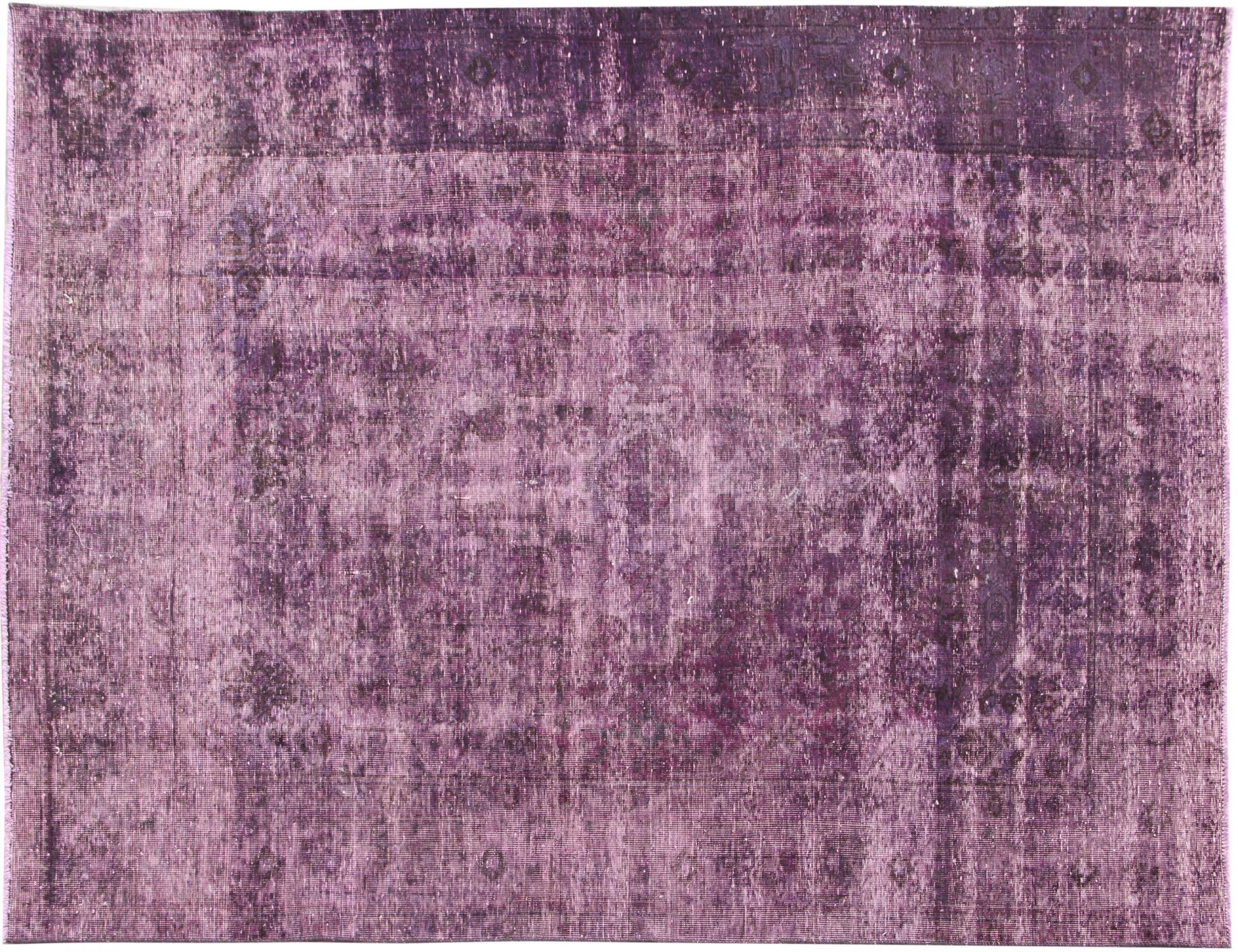 Tappeto vintage persiano  viola <br/>284 x 190 cm
