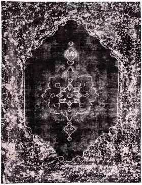 Alfombra persa vintage 289 x 204 negro