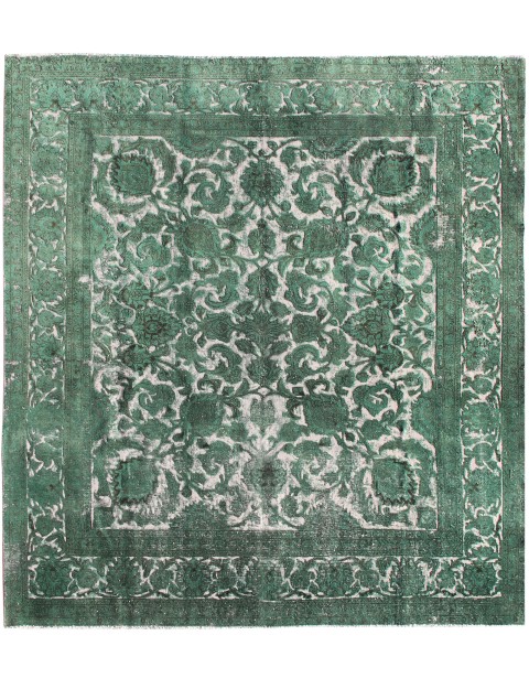 Vert Persan Tapis Persan vintage  322 x 297 cm