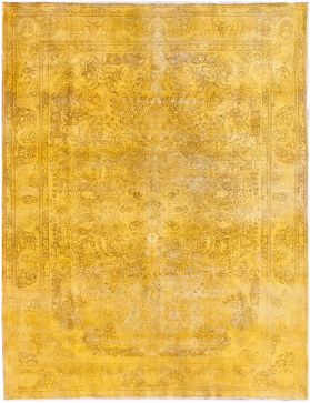 Tappeto vintage persiano  giallo <br/>385 x 295 cm
