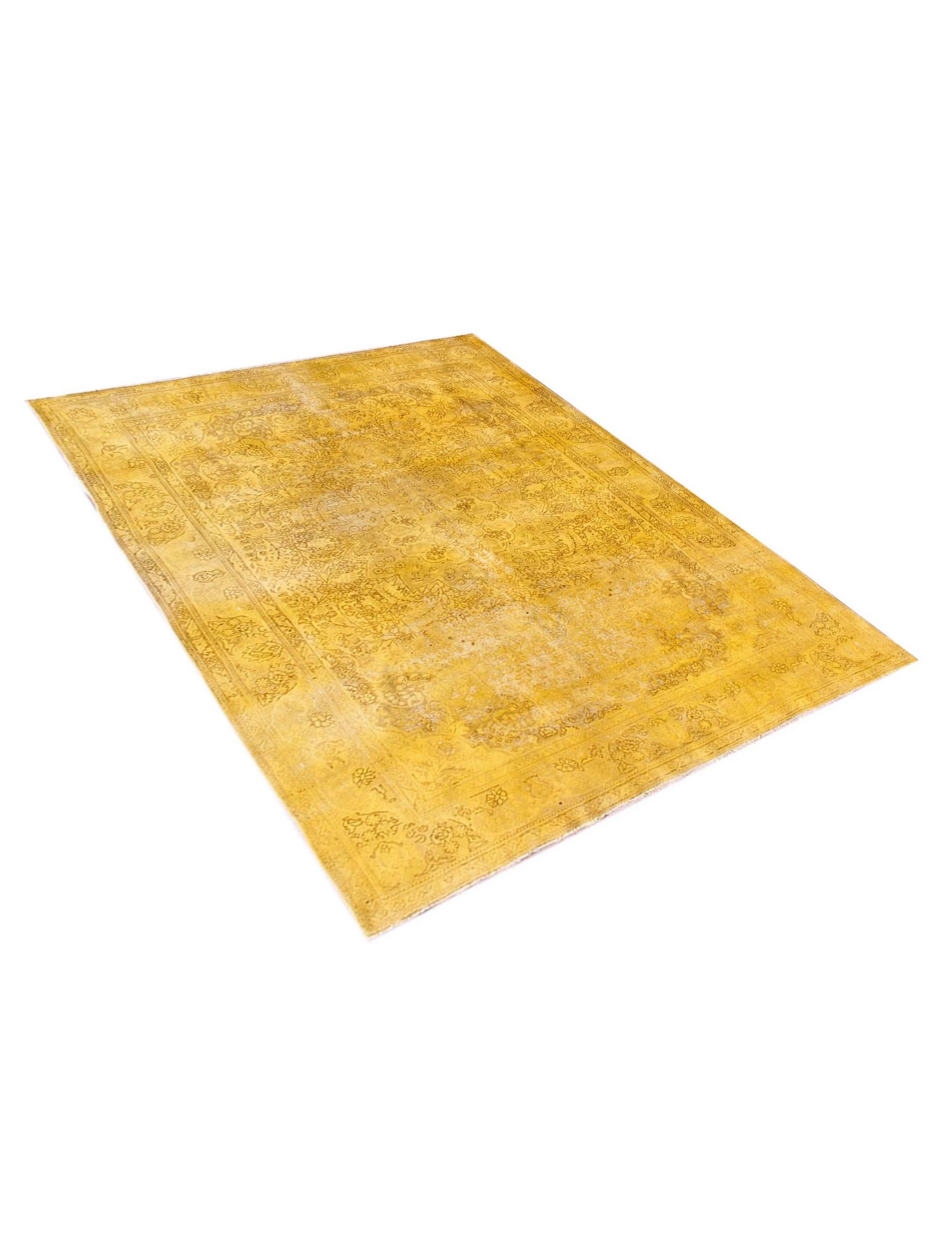 Persisk Vintagetæppe  gul <br/>385 x 295 cm