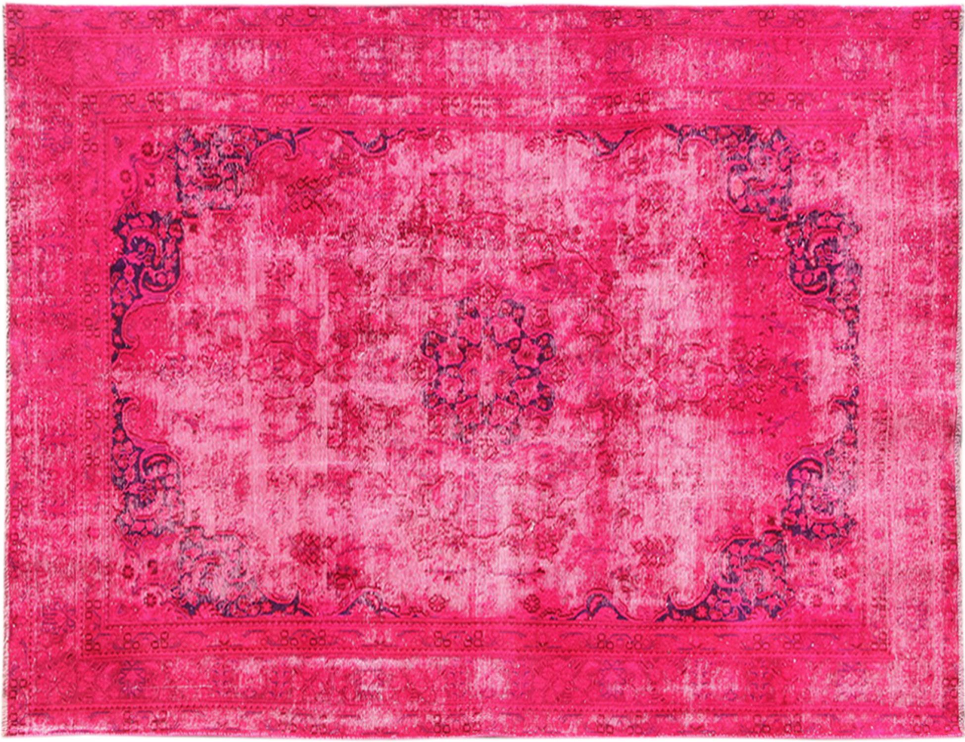 Persischer Vintage Teppich  rot <br/>285 x 180 cm