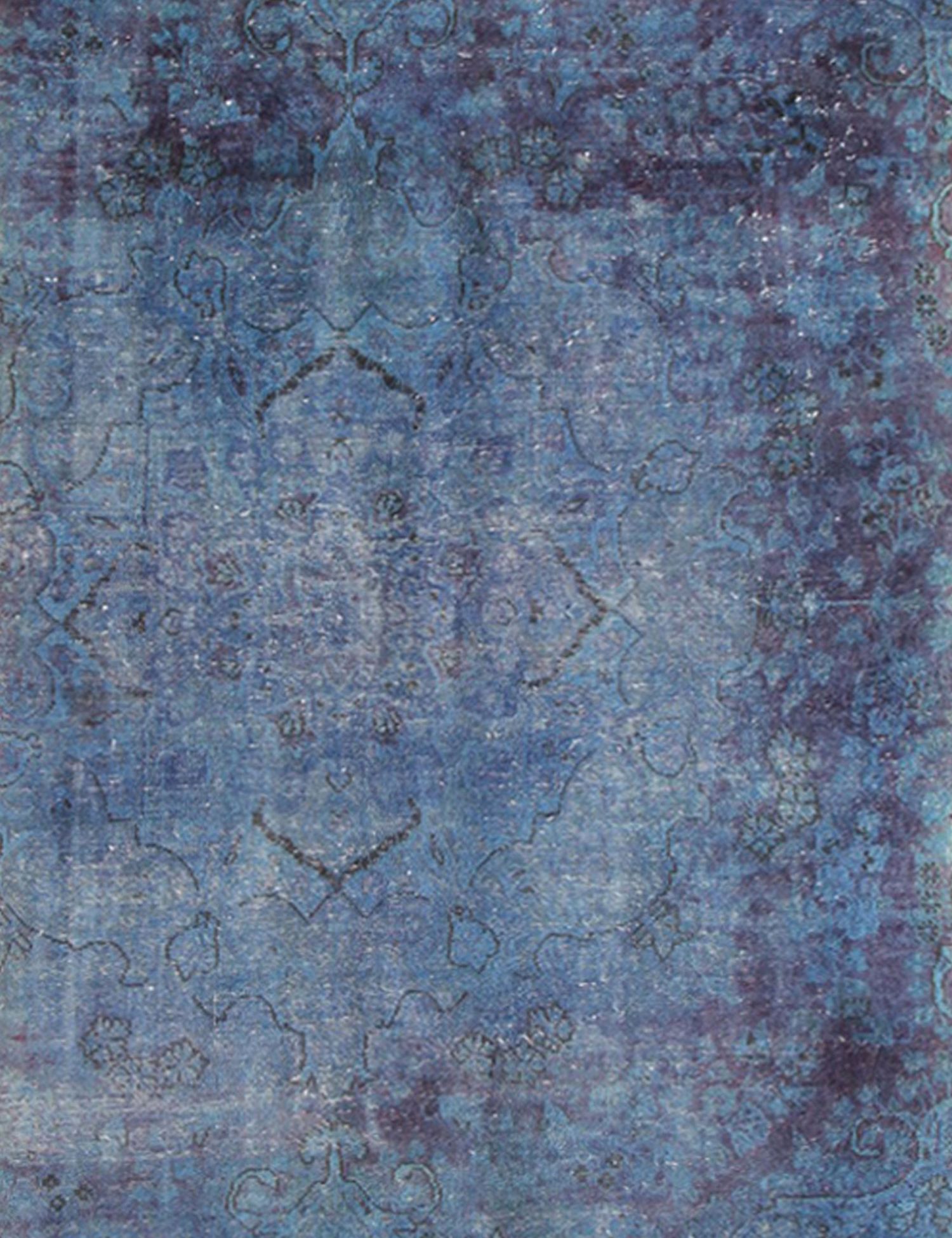 Persisk Vintagetæppe  blå <br/>280 x 125 cm