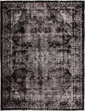 Alfombra persa vintage 395 x 290 negro