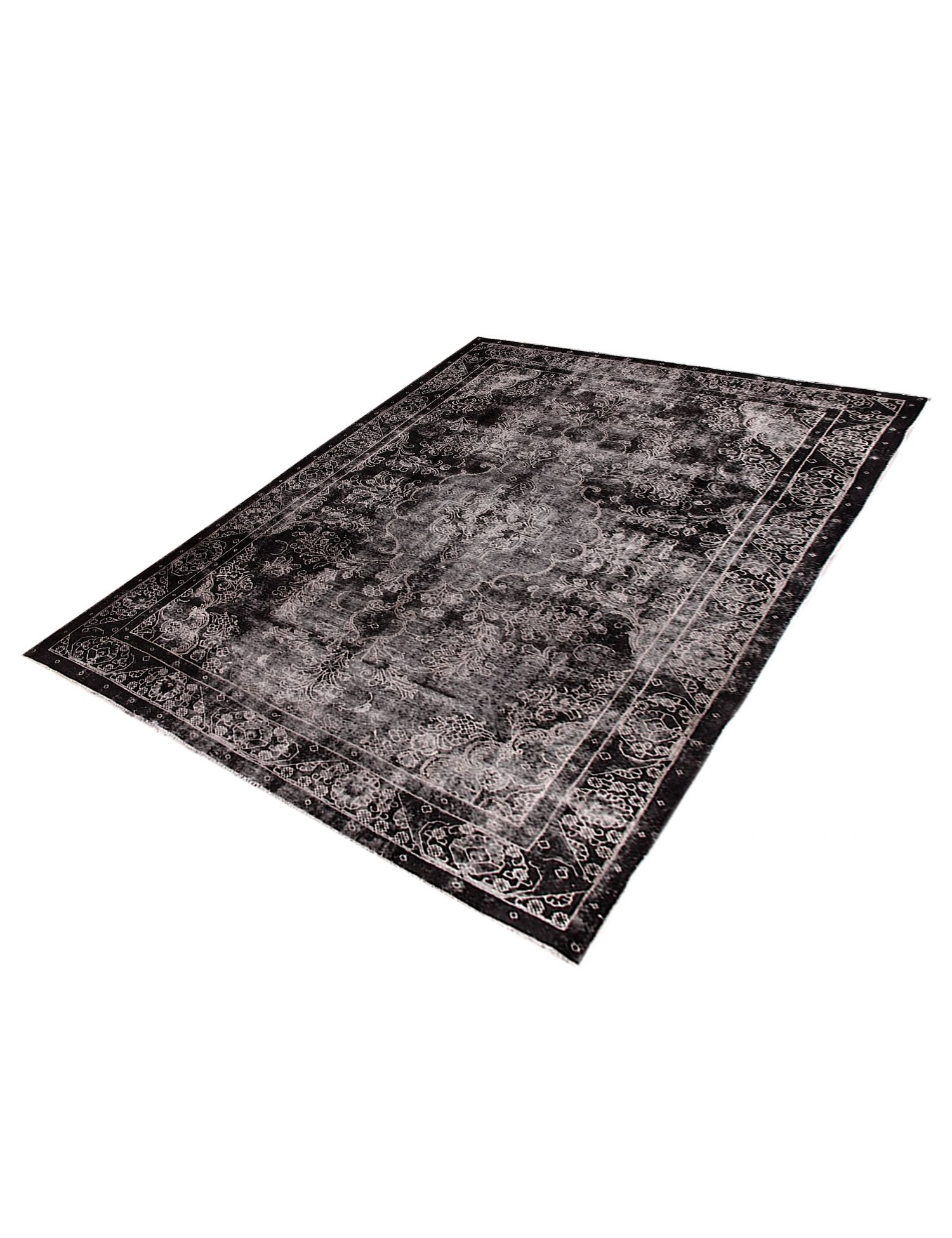 Persischer Vintage Teppich  schwarz <br/>395 x 290 cm