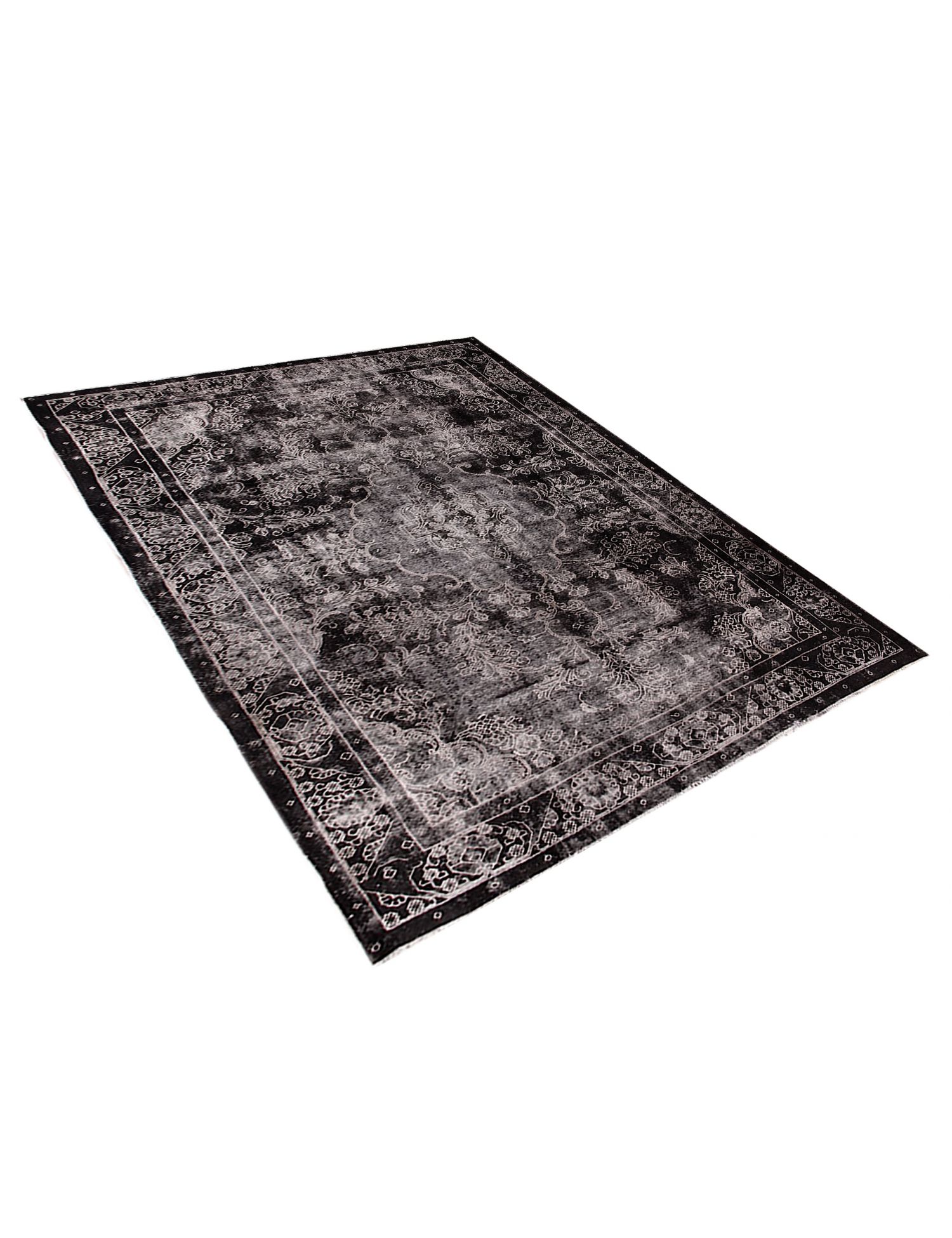 Persischer Vintage Teppich  schwarz <br/>395 x 290 cm