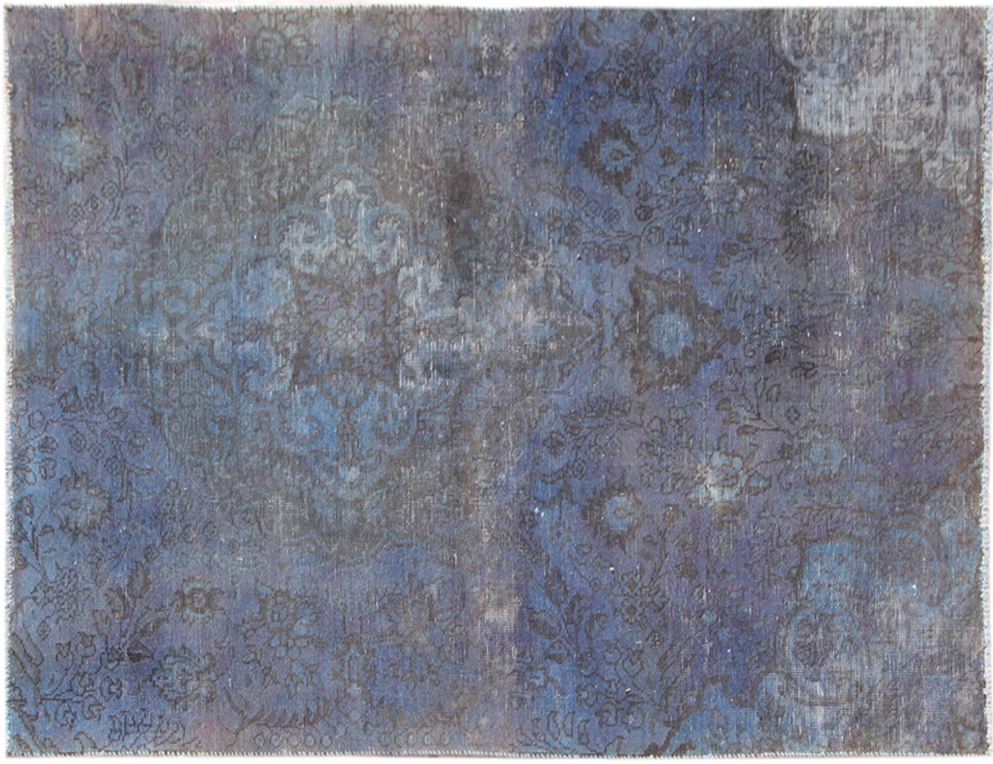 Persisk Vintagetæppe  blå <br/>186 x 122 cm