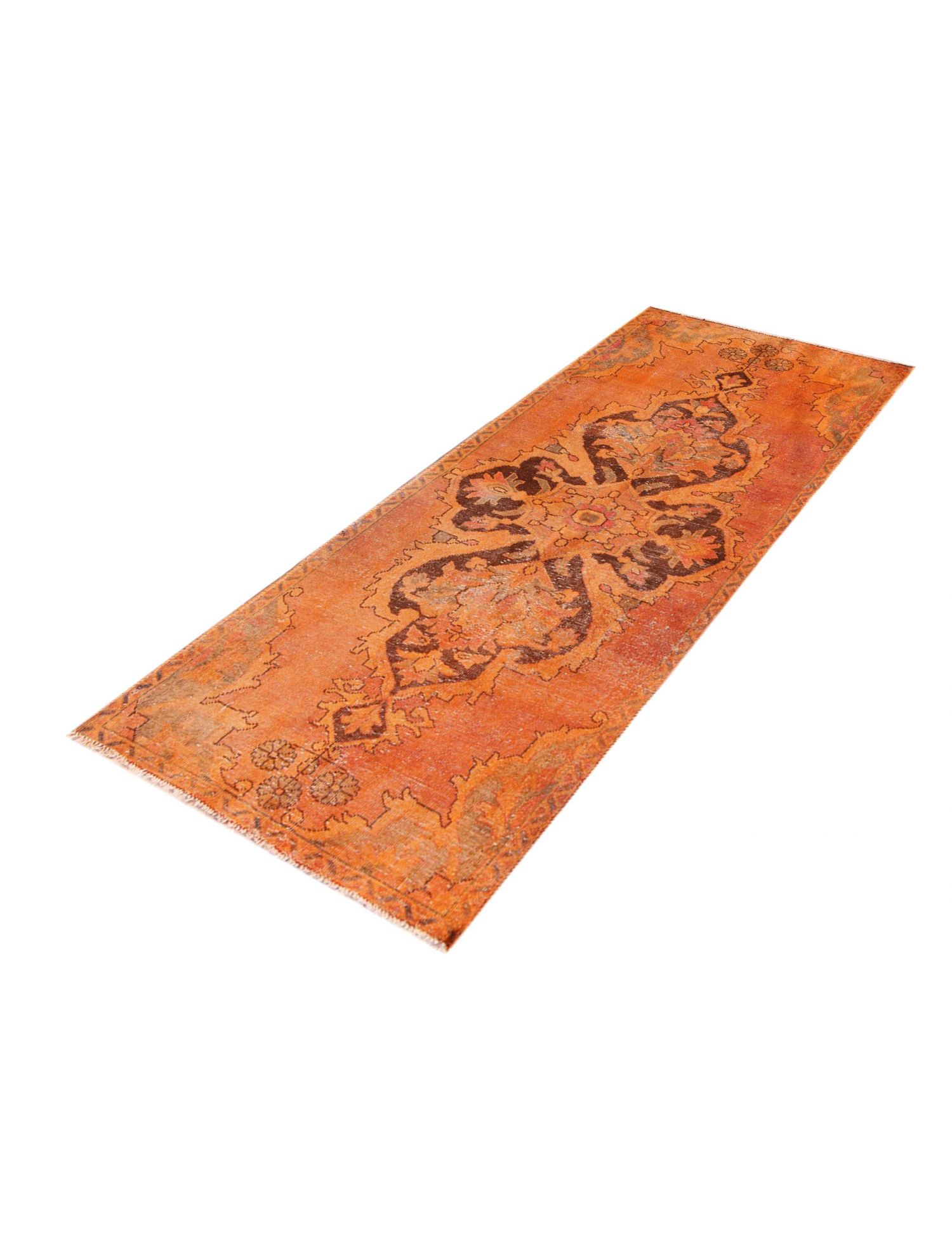 Persisk Vintagetæppe  orange <br/>220 x 95 cm