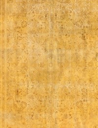 Amarillo Persa Alfombra persa vintage  383 x 293 cm