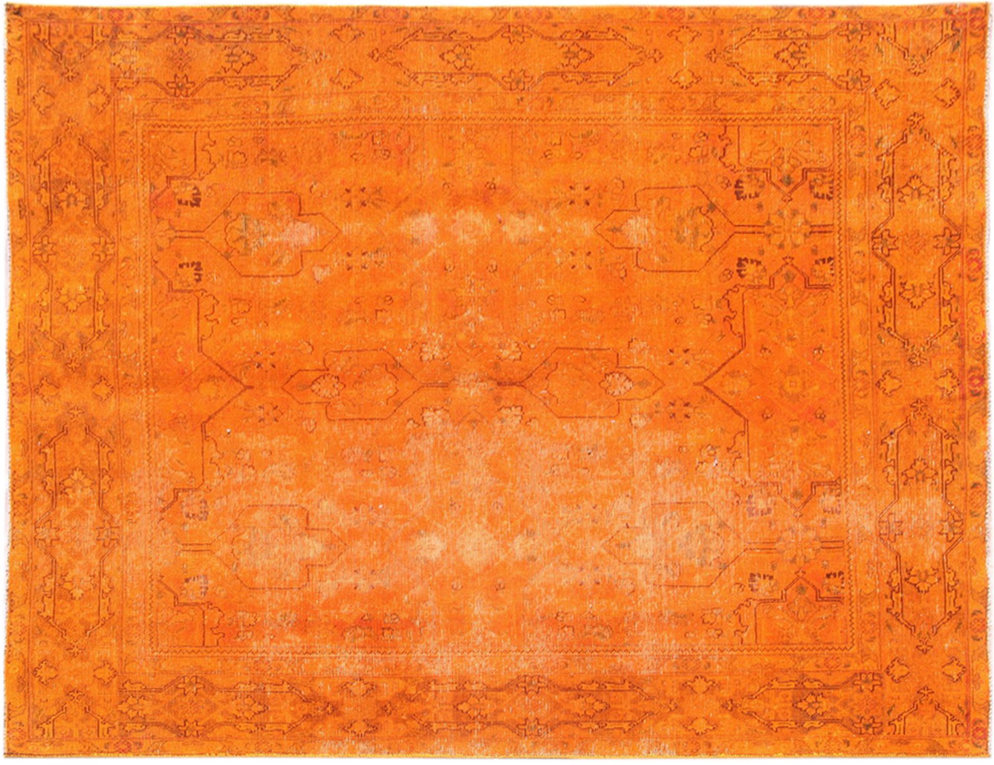 Tappeto vintage persiano  arancione <br/>285 x 200 cm