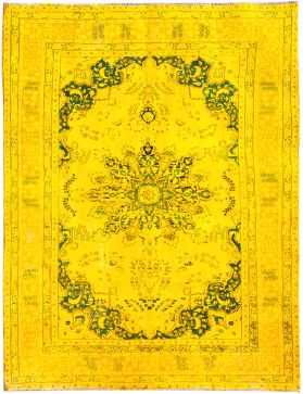 Persisk Vintagetæppe 290 x 200 gul