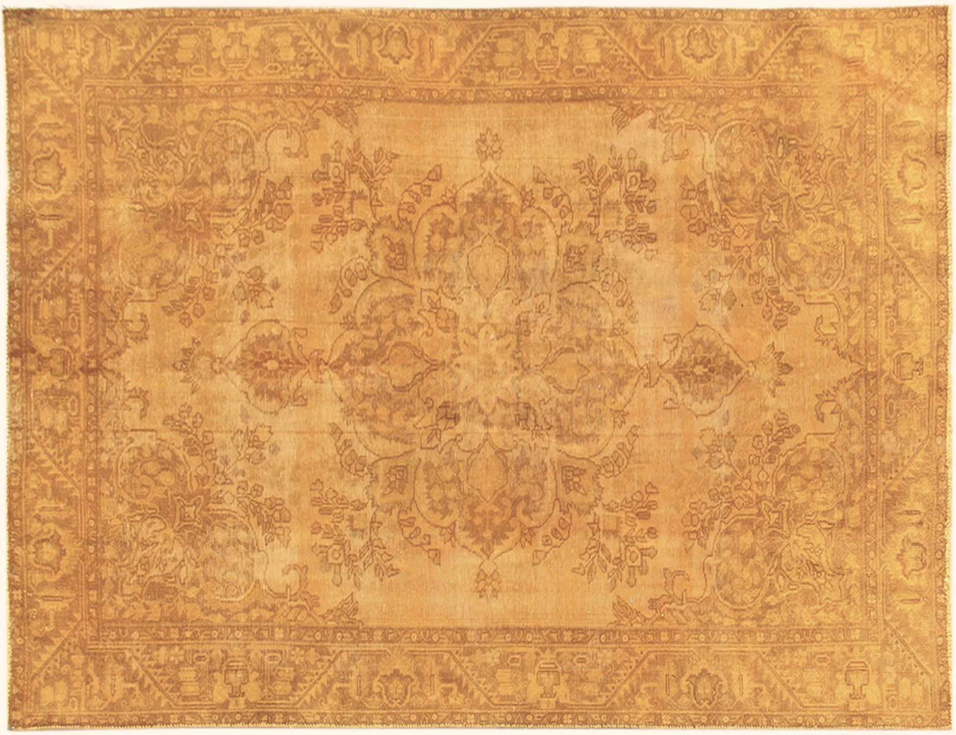 Persisk Vintagetæppe  orange <br/>290 x 200 cm