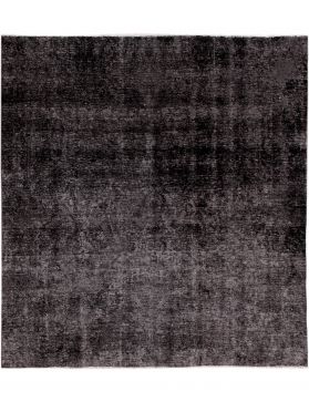 Persischer Vintage Teppich 260 x 265 schwarz