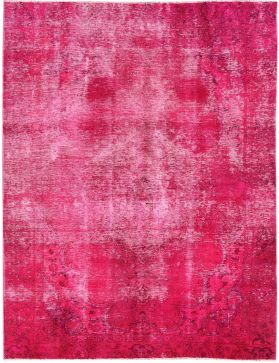 Persischer Vintage Teppich 285 x 185 rosa