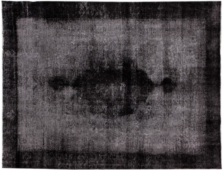 Sort Persien Persisk Vintagetæppe 365 x 255 cm