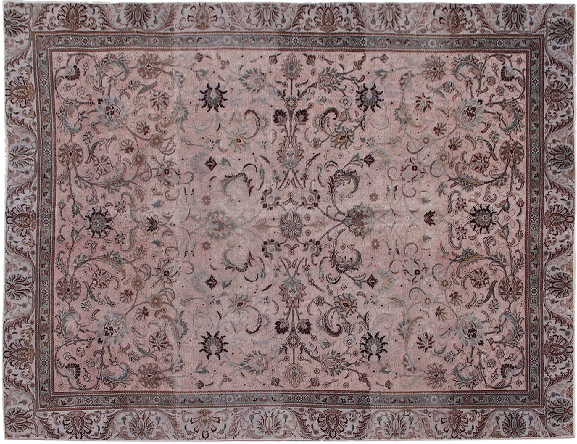 Persischer Vintage Teppich  beige <br/>360 x 270 cm
