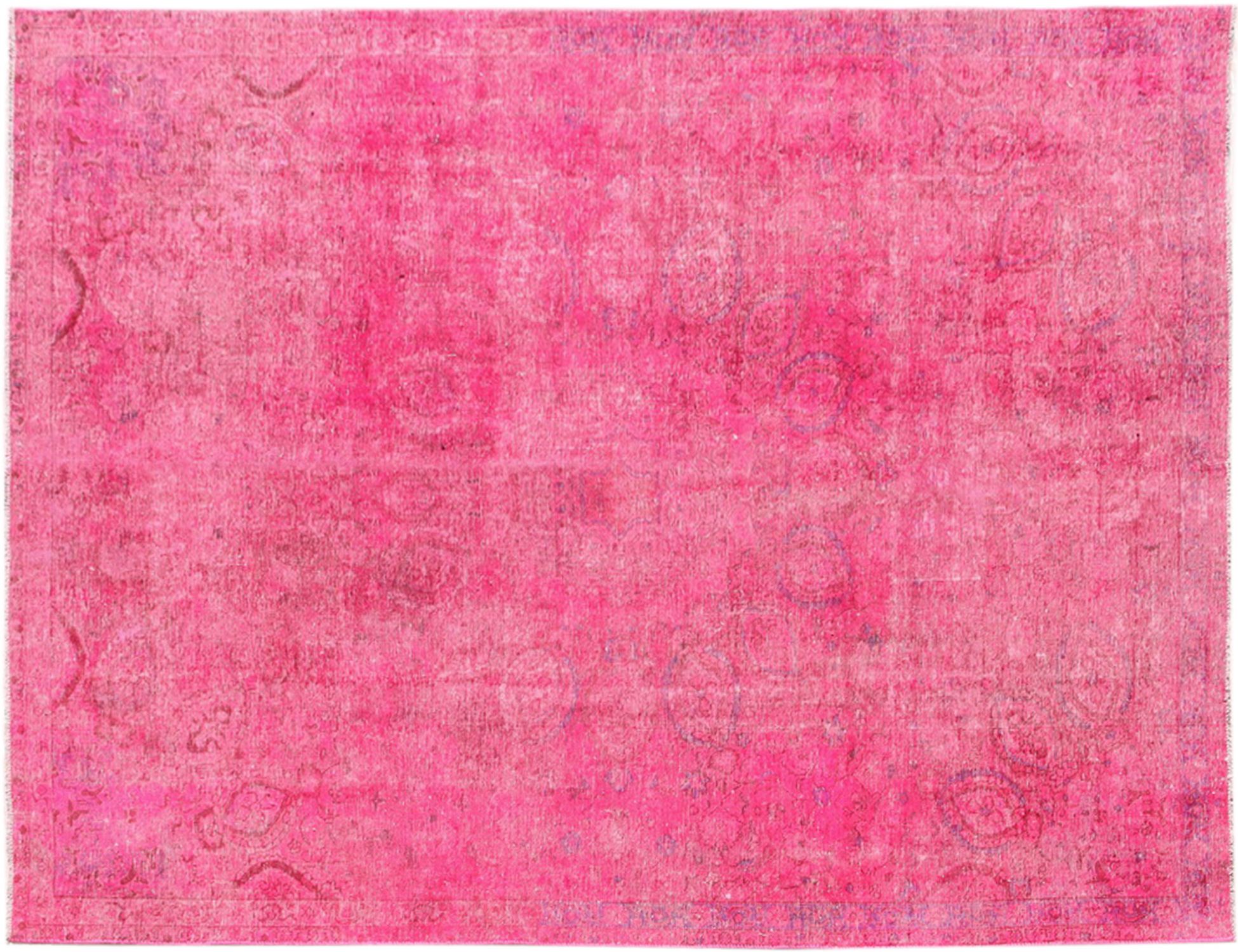 Persischer Vintage Teppich  rosa <br/>300 x 230 cm