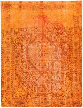 Perzisch Vintage Tapijt 400 x 290 oranje