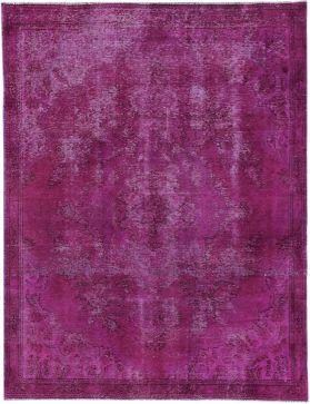 Persischer Vintage Teppich 275 x 188 lila