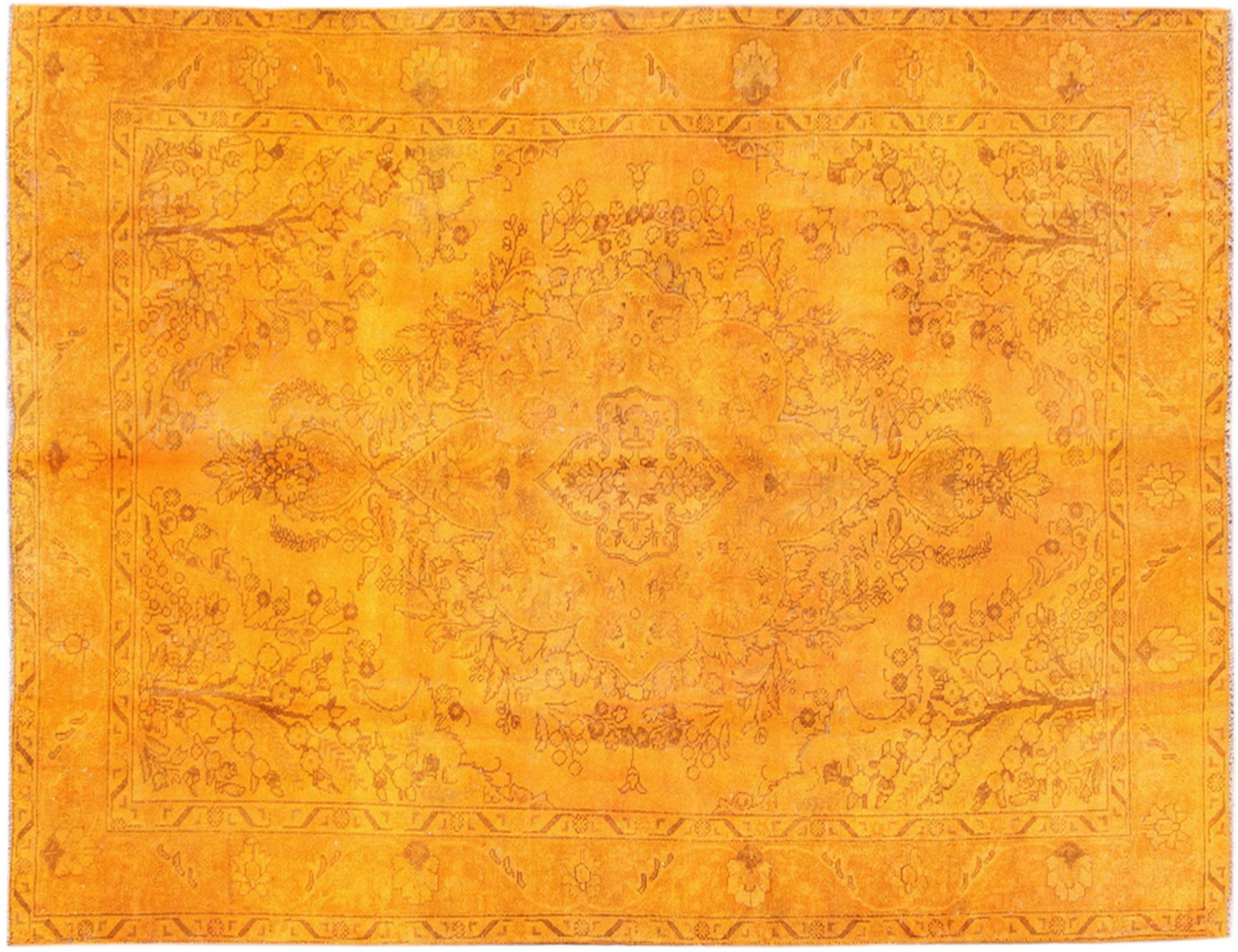 Persischer Vintage Teppich  orange <br/>300 x 200 cm