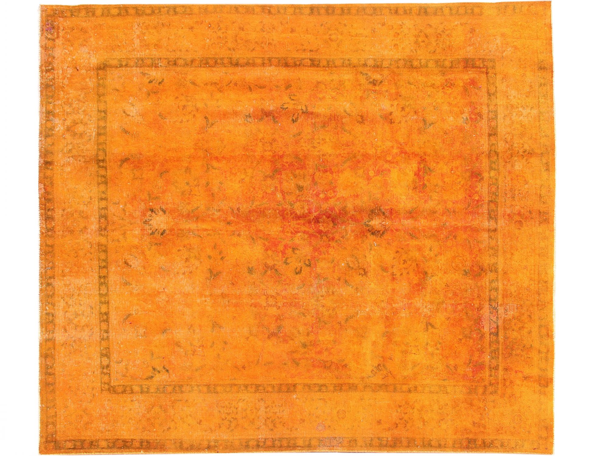Tappeto vintage persiano  arancione <br/>295 x 245 cm
